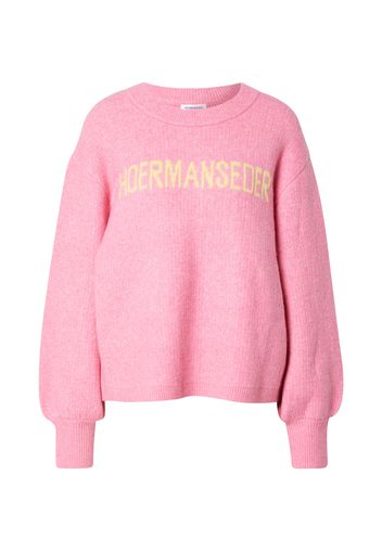 Hoermanseder x About You Pullover 'Carolin '  giallo chiaro / rosa chiaro