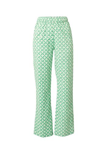 Hofmann Copenhagen Pantaloni 'Mila'  verde / offwhite