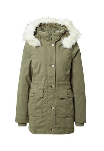 HOLLISTER Parka invernale  beige / oliva