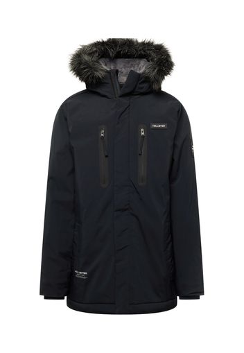 HOLLISTER Parka invernale  nero / bianco