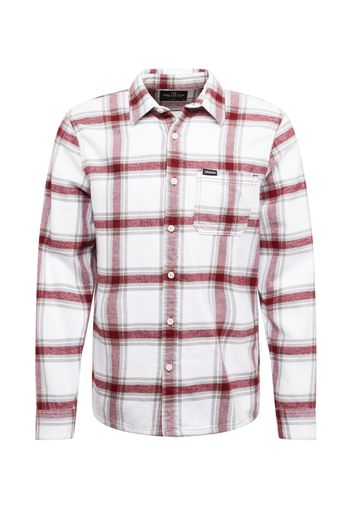 HOLLISTER Camicia  grigio / rosso / bianco