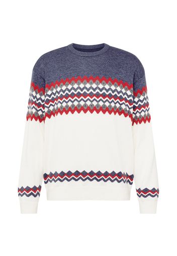 HOLLISTER Pullover  blu sfumato / grigio sfumato / rosso chiaro / guscio d'uovo