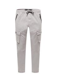 HOLLISTER Pantaloni cargo 'SHARKSKIN'  grigio chiaro