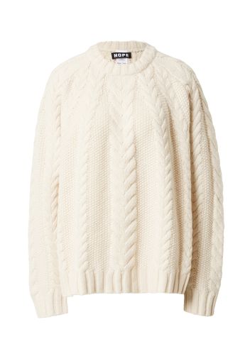 HOPE Pullover  bianco lana