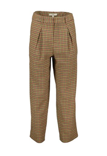 HOSS INTROPIA Pantaloni con pieghe  marrone / grigio / rosso