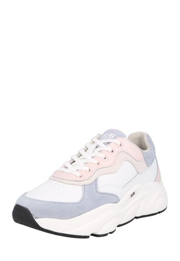 HUB Sneaker bassa 'Rock'  blu chiaro / grigio chiaro / rosa pastello / bianco