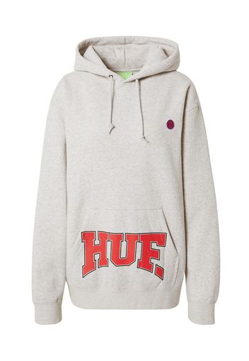 HUF Felpa 'DRAFT'  grigio sfumato / rosso