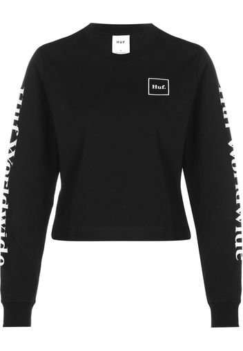 HUF Felpa  nero / bianco