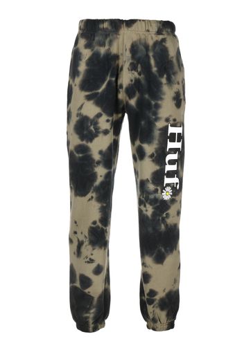 HUF Pantaloni  giallo / oliva / nero / bianco