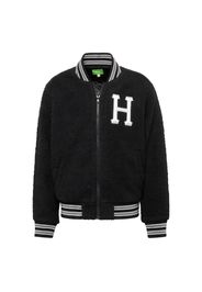 HUF Giacca di mezza stagione 'VARSITY'  nero / bianco