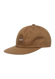 HUF Cappello da baseball  marrone / bianco