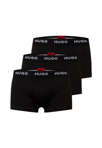 HUGO Boxer  nero / bianco