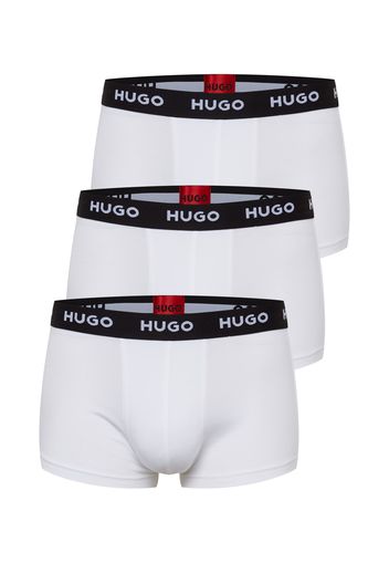 HUGO Boxer  bianco / nero / rosso