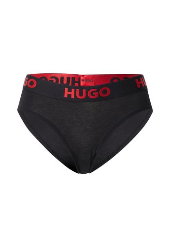 HUGO Slip  nero / rosso