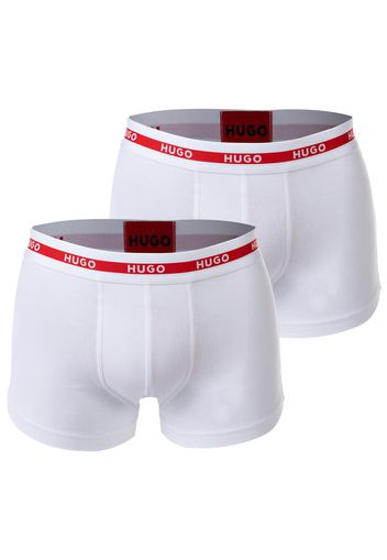 HUGO Boxer  bianco / rosso