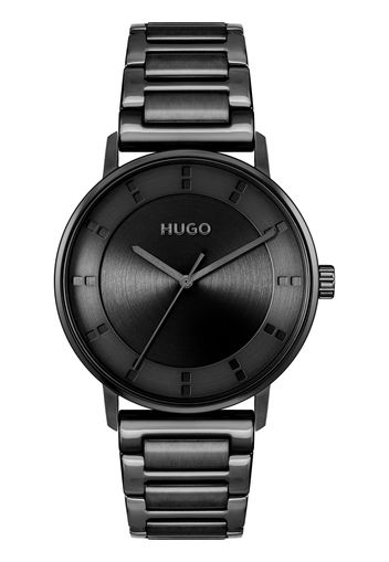 HUGO Orologio analogico  nero