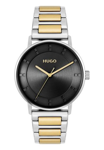 HUGO Orologio analogico  oro / argento