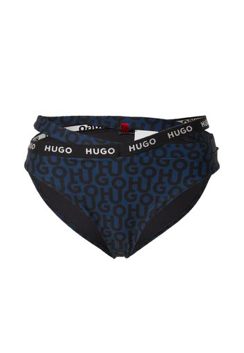 HUGO Pantaloncini per bikini  navy / genziana / bianco