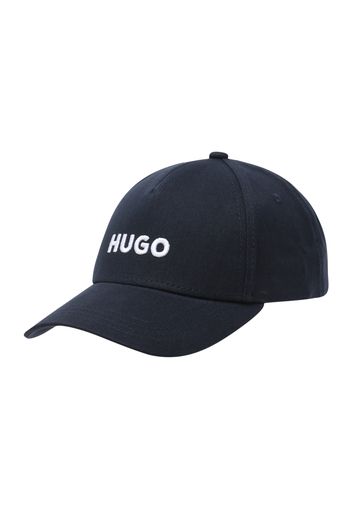 HUGO Cappello da baseball  blu scuro / bianco