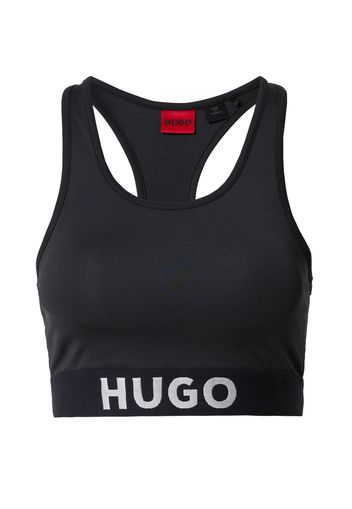 HUGO Reggiseno  nero / bianco