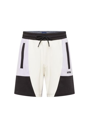 HUGO Pantaloni 'Dalvador'  sambuco / nero / bianco