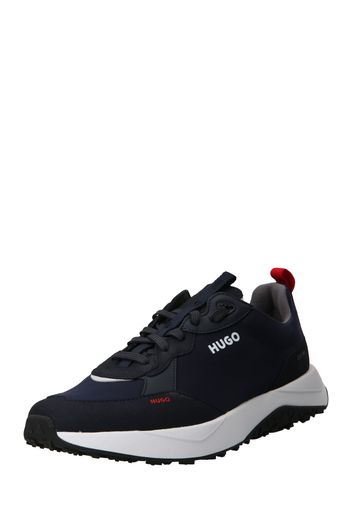 HUGO Sneaker bassa 'Kane'  blu notte / bianco