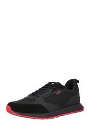 HUGO Sneaker bassa 'Icelin'  nero / rosso