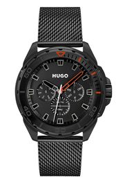 HUGO Orologio analogico  nero