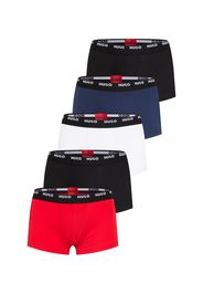 HUGO Boxer  navy / rosso / nero / bianco