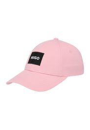 HUGO Cappello da baseball  rosa / nero / bianco