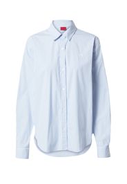 HUGO Camicia da donna  blu chiaro / bianco