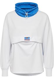 hummel hive Felpa  bianco / blu