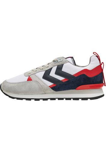 Hummel Sneaker bassa 'Thor'  bianco / navy / grigio fumo / rosso fuoco