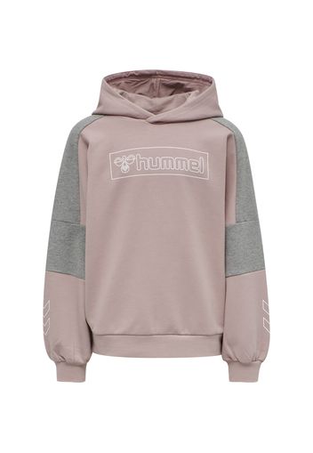 Hummel Felpa 'Boxline'  bianco / grigio sfumato / rosa