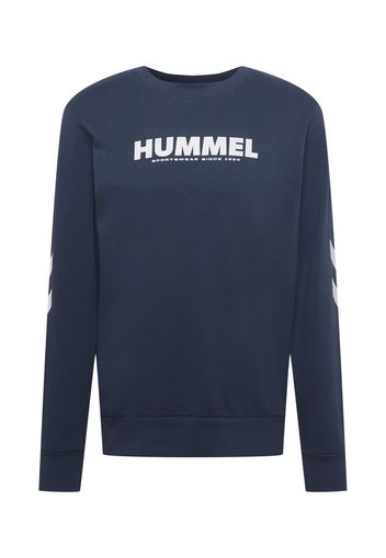 Hummel Felpa  bianco / blu scuro