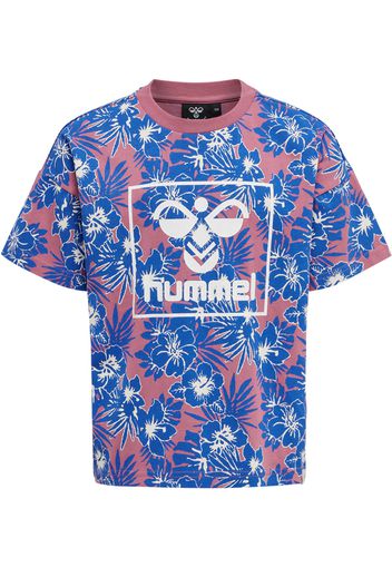 Hummel Maglia funzionale  bianco / blu scuro / rosa antico