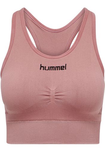 Hummel Reggiseno sportivo  rosa / nero