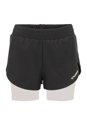 Hummel Pantaloni sportivi  nero / beige