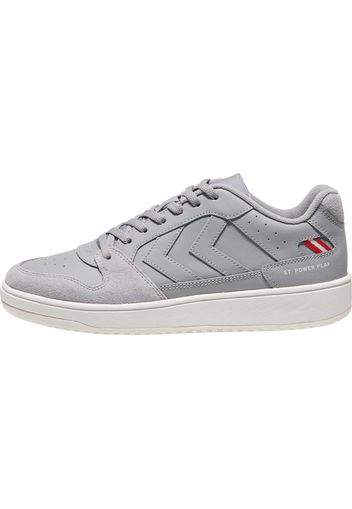 Hummel Sneaker bassa 'St. Power Play'  grigio / bianco / rosso