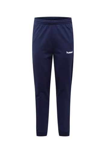 Hummel Pantaloni sportivi  navy / bianco