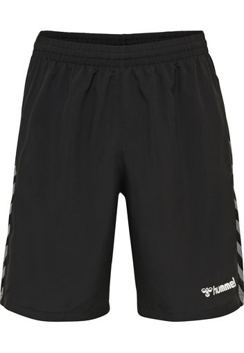 Hummel Pantaloni sportivi  pietra / nero / bianco