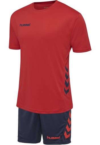 Hummel Completo per l'allenamento  marino / rosso sangue