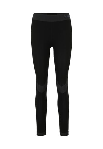 Hummel Pantaloni sportivi  antracite / nero