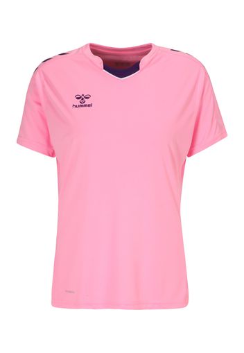 Hummel Maglia trikot  rosa / nero