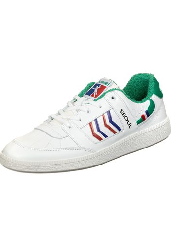 Hummel Sneaker bassa 'Seoul'  blu scuro / verde / rosso / nero / bianco