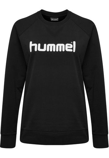 Hummel Felpa sportiva  nero / bianco