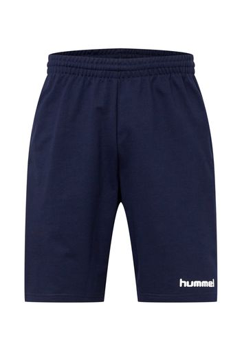 Hummel Pantaloni sportivi  blu notte / bianco