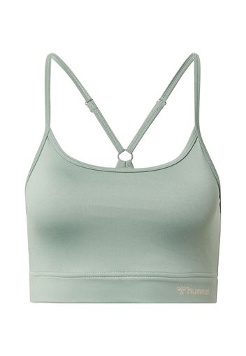 Hummel Reggiseno sportivo  beige / verde