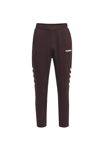 Hummel Pantaloni sportivi 'Legacy'  cioccolato / bianco