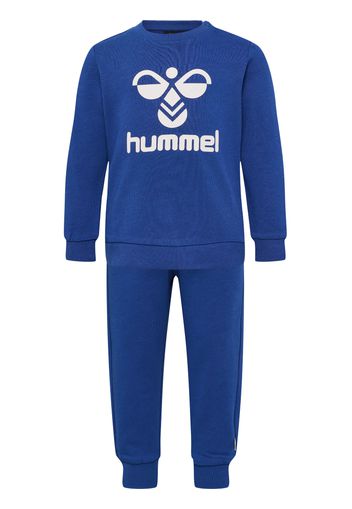 Hummel Tuta da jogging  blu cobalto / bianco